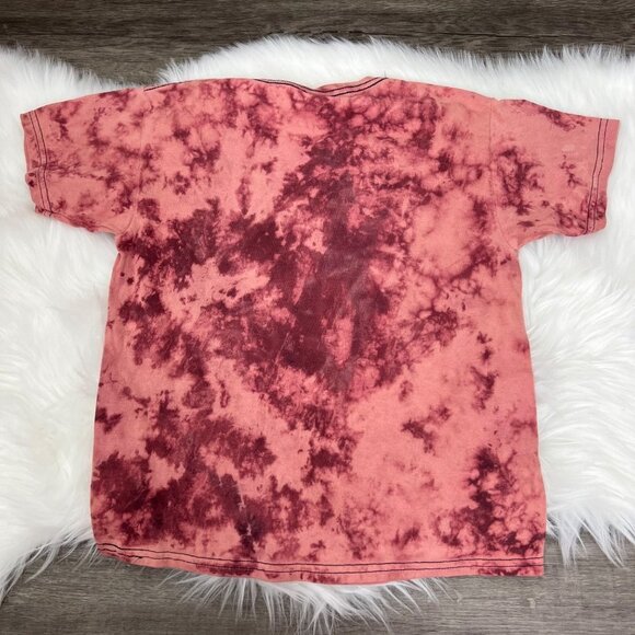 Custom Bleach Tie Dye Aloha Keiki Short Sleeve Tee T-shirt - Picture 2 of 6